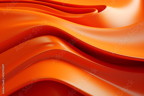 abstract orange wavy background
