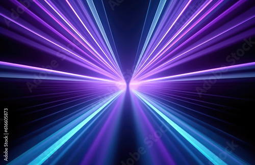 Neon light wave background, 3d Rendering, Abstract Background, Light Background, Color Background