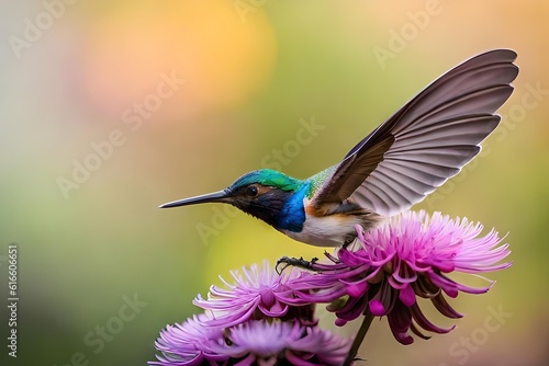 hummingbird on a branch © Sabit
