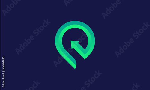 illustration of an background with arrows
