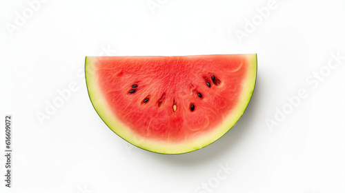 Fresh watermelon on a white background
 photo