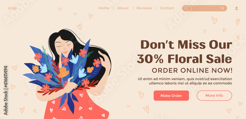 Dont miss our floral sale, order online now web