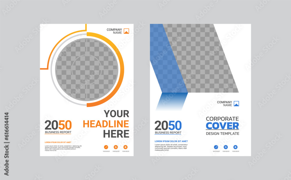 Creative corporate book cover design Creative corporate book cover design
