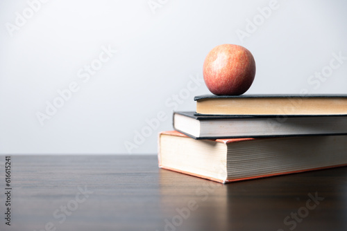 Back to school with stationery background such as books, pens, pencils, globe. Back to school background concept. Students background concept education, school, university and literature.