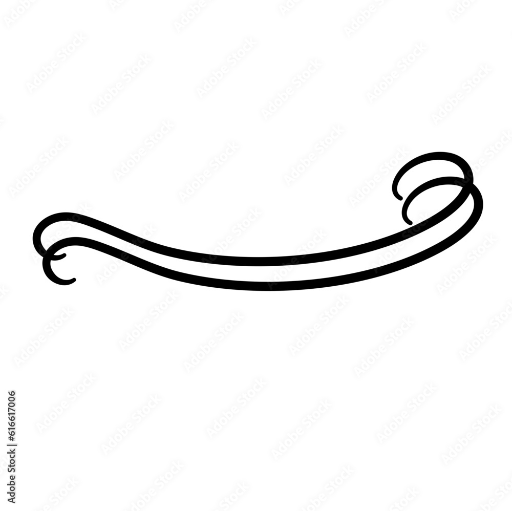 Calligraphic Flourish Calligraphic Flourish