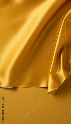 Gold sheet on gold background, generative ai, digital illustration.