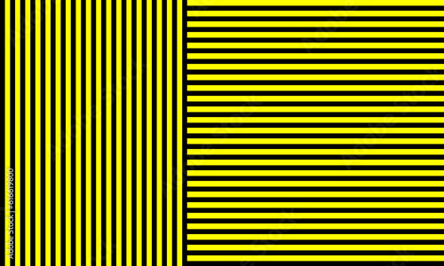 Abstract black and yellow striped background