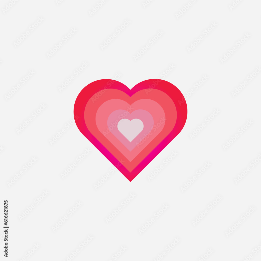 heart isolated on white background heart isolated on white background
