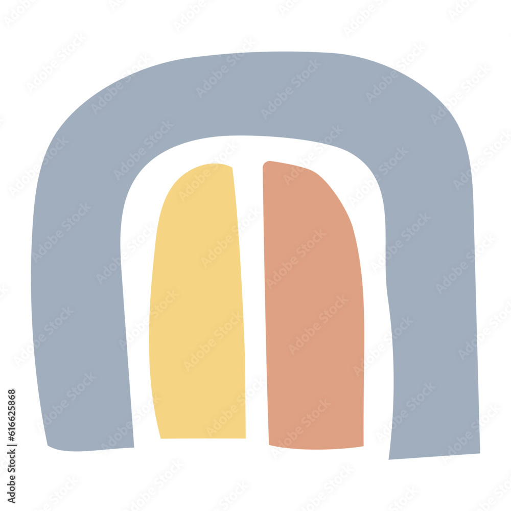 Fototapeta premium decorative abstract blob 73