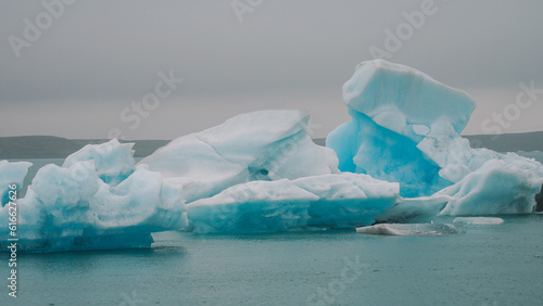 Icebergs And Ice glaciers in Iceland © george