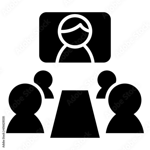 Video conference icon