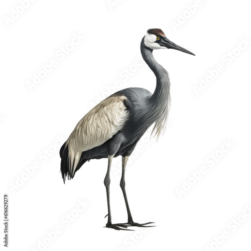 crane bird looking on background © Tidarat