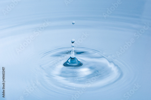 falling of a drop of water,water Droplets and splatters background.