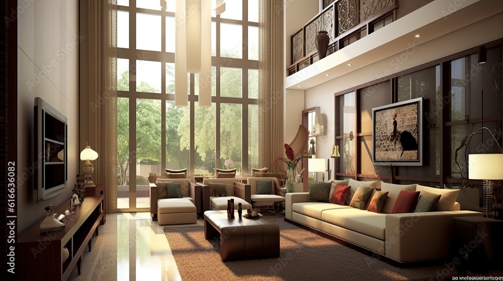Interior design and home decor (Ai generated) Interior design and home decor (Ai generated)