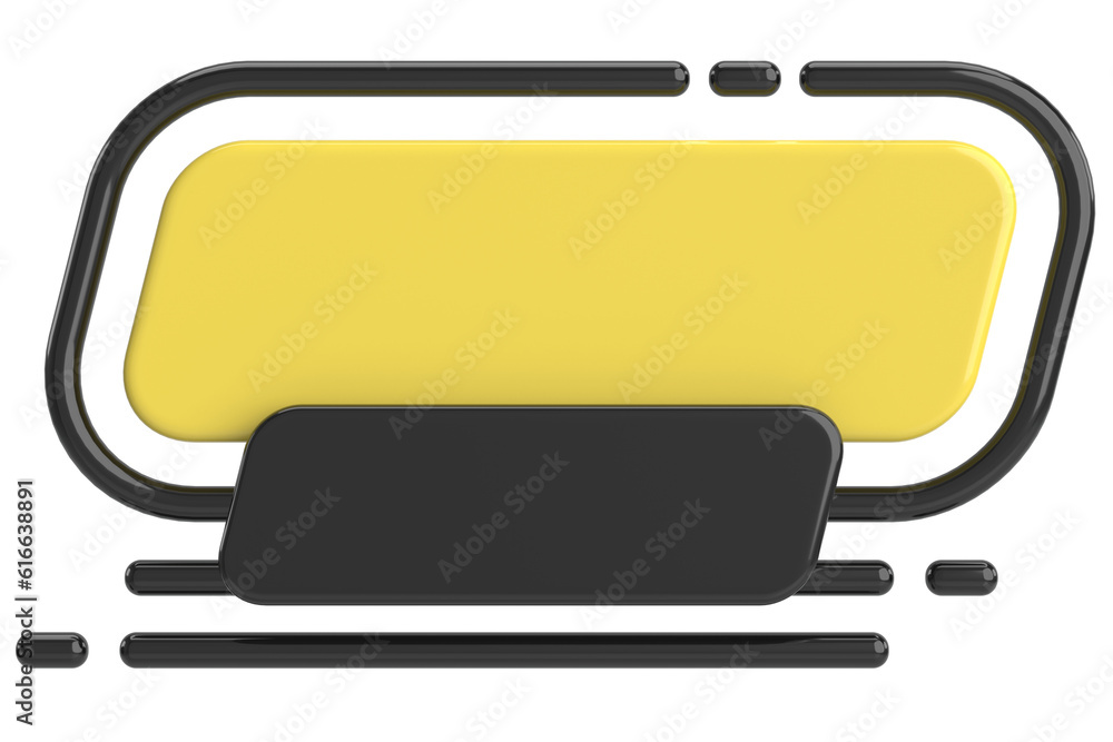 Sale banner. 3D label. 3D illustration. Sale banner. 3D label. 3D illustration.
