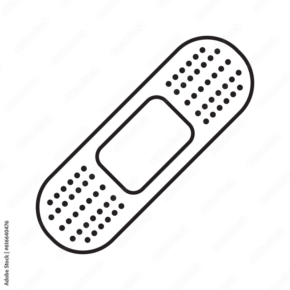 bandage icon vector