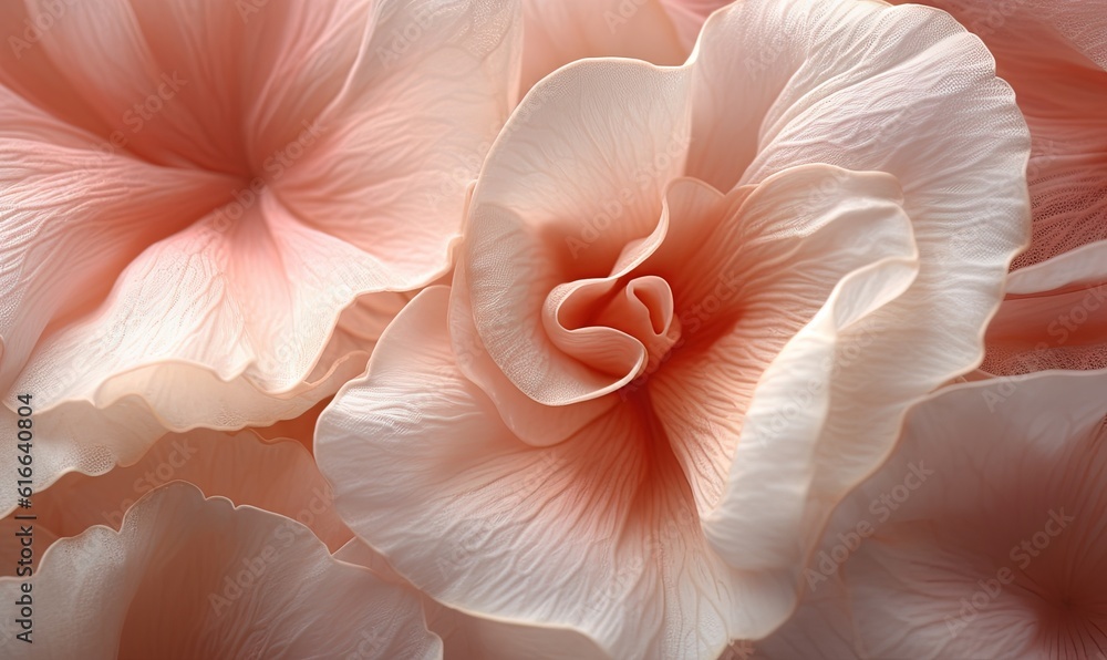 a close up of a pink flower with white flowers in the background. generative ai a close up of a pink flower with white flowers in the background. generative ai