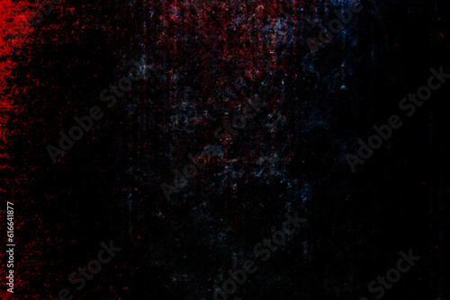  Dark light red on black grungy distressed canvas bacground