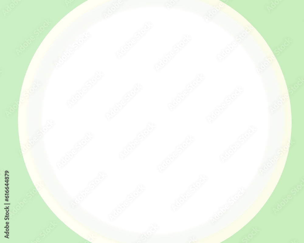 green circle frame , pastel background green circle frame , pastel background