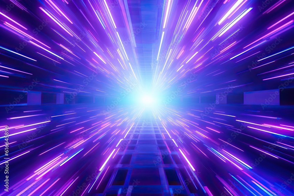 Obraz premium Abstract sci-fi background material,technology neon background