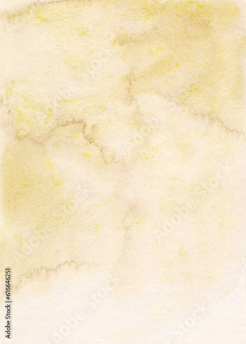 Send yellow watercolor texture, vintage effect. Branding, social media story, post background