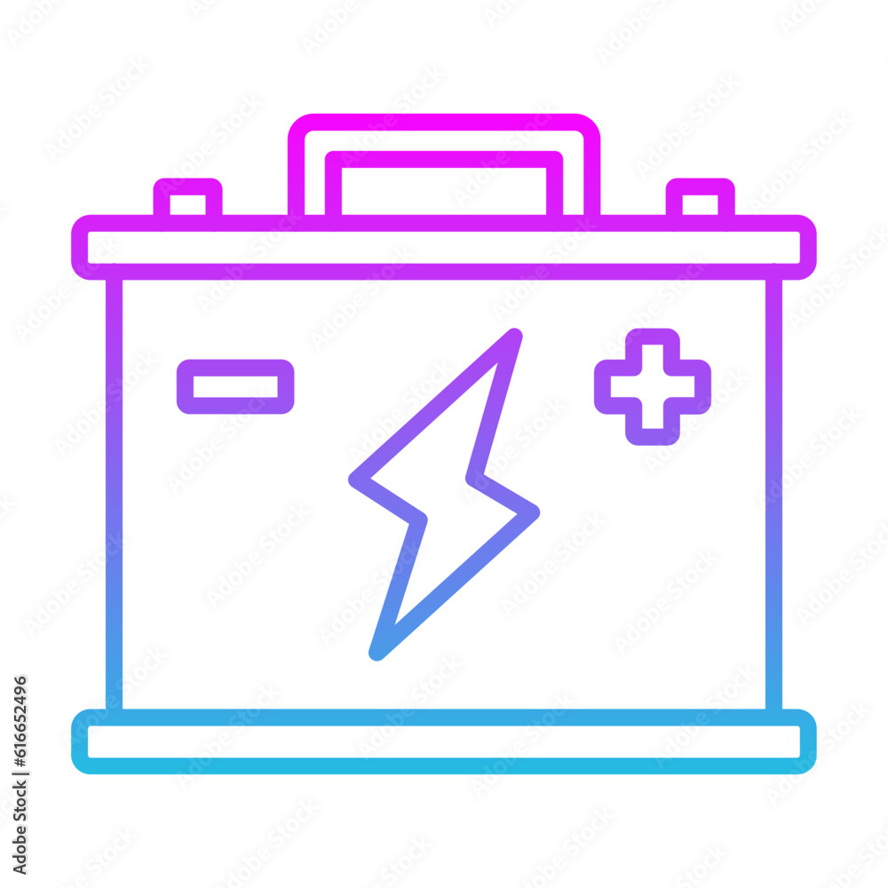 Car Battery Icon Car Battery Icon