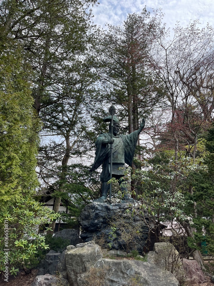 北海道神宮の像