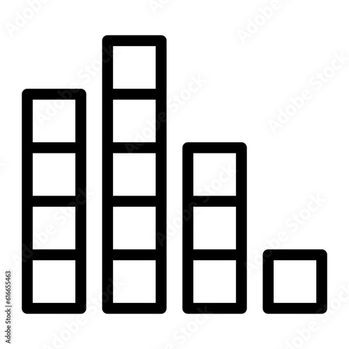 bar chart icon 