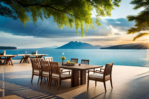 restaurant on the beach