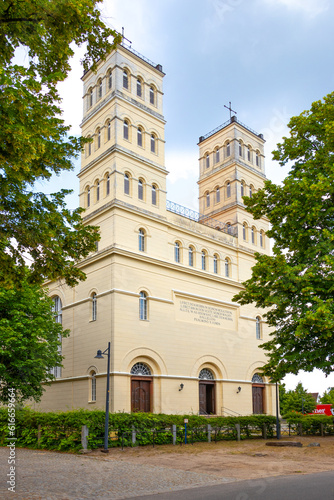 Obraz na płótnie Schinkelkirche Straupitz
