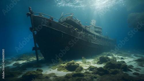 wreck of a ship © Dennis