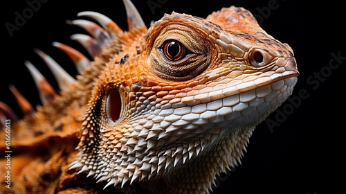 portrait of iguana