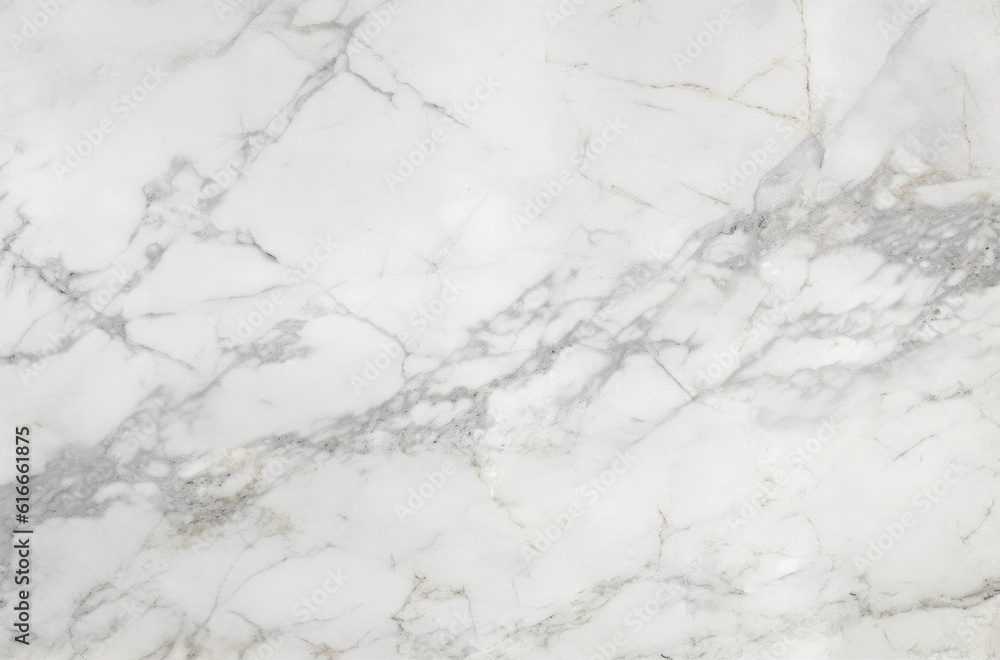 Obraz premium White marble texture pattern, natural wall and floor ceramic stone, Generative AI