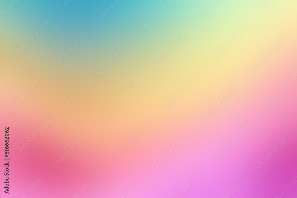 gradient blurred colorful pastel background, for art product design, banner, Generative AI