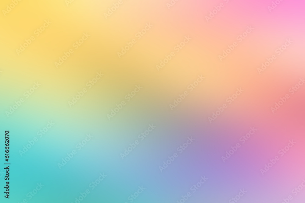 Obraz premium gradient blurred colorful pastel background, for art product design, banner, Generative AI