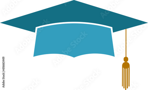 Green Graduation Cap Icon