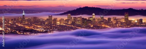 San Francisco panorama California - Generative AI