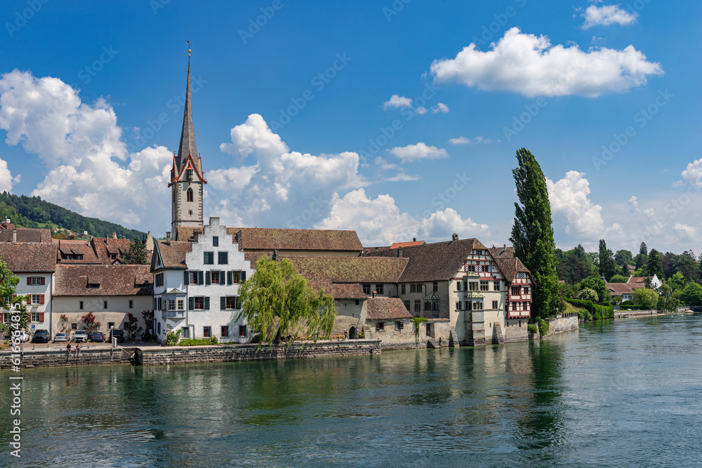 Historische Stadt Stein am Rhein, Kanton Schaffhausen, Schweiz