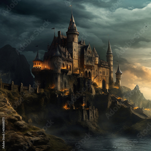 A Haunting Journey Through Medieval Europe's Gothic Castles and Chilling Landscapes