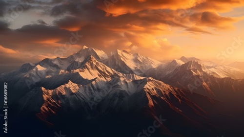Sunset over the Mountains © Florian