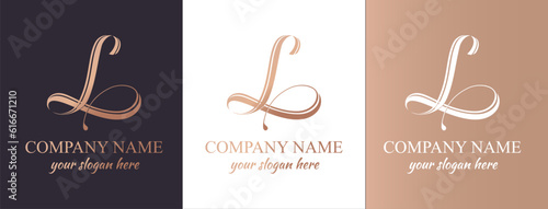 L logo. L letter logo template elements. personal monogram. Vector elegant logo. letter L logo design letter L luxurious