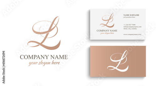 L logo. L letter logo template elements. personal monogram. Vector elegant logo. letter L logo design letter L luxurious