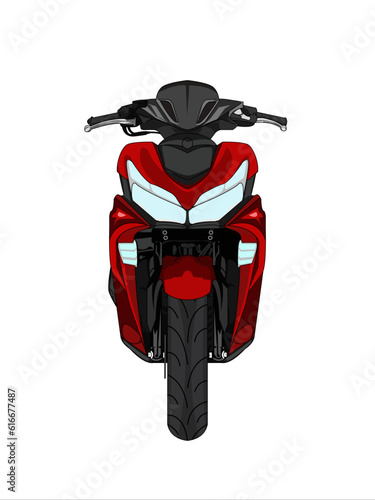 YAMAHA AEROX 155 MERAH photo