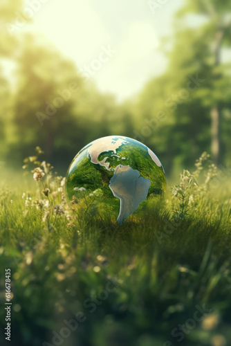 Fototapeta Naklejka Na Ścianę i Meble -  Invest in our planet - World Environment Day