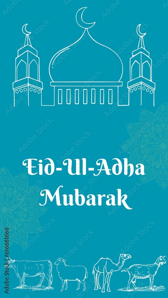 Eid-UL- Adha Mubarak 2880 x 5120