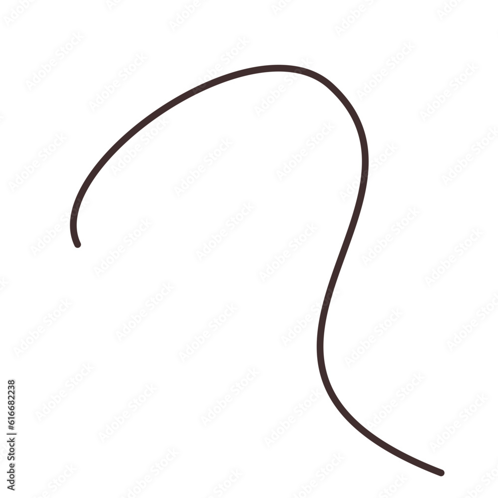 Organic Curved Line Organic Curved Line