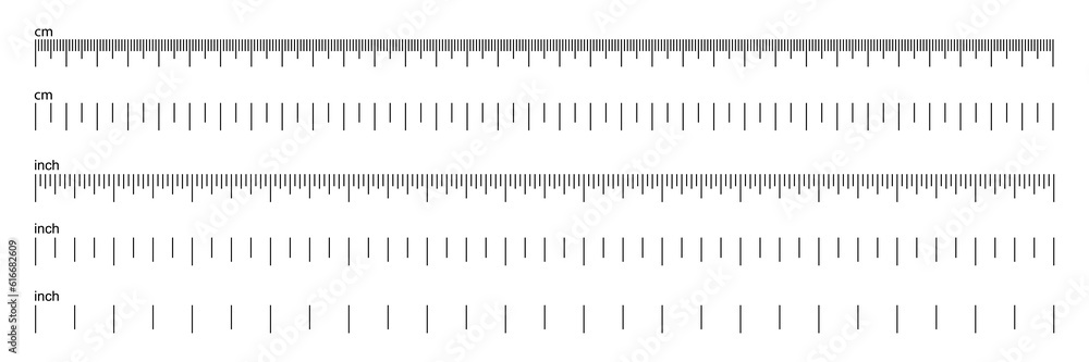 Centimeters and inches measuring scale cm metric indicator on a white background. Inch and metric rulers. Accuracy measurement centimeter icon tools measures size indication ruler tools. Centimeters and inches measuring scale cm metric indicator on a white background. Inch and metric rulers. Accuracy measurement centimeter icon tools measures size indication ruler tools.