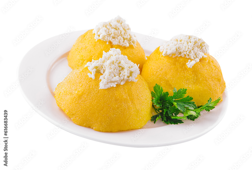 corn porridge or polenta with goat cheese corn porridge or polenta with goat cheese