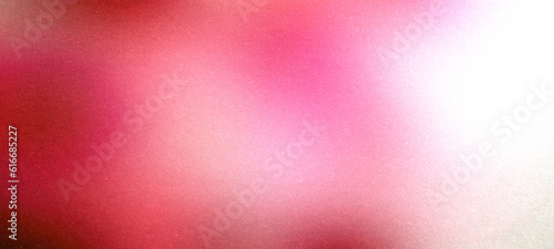 Vibrant color gradient on white background, abstract crimson pink poster design, copy space