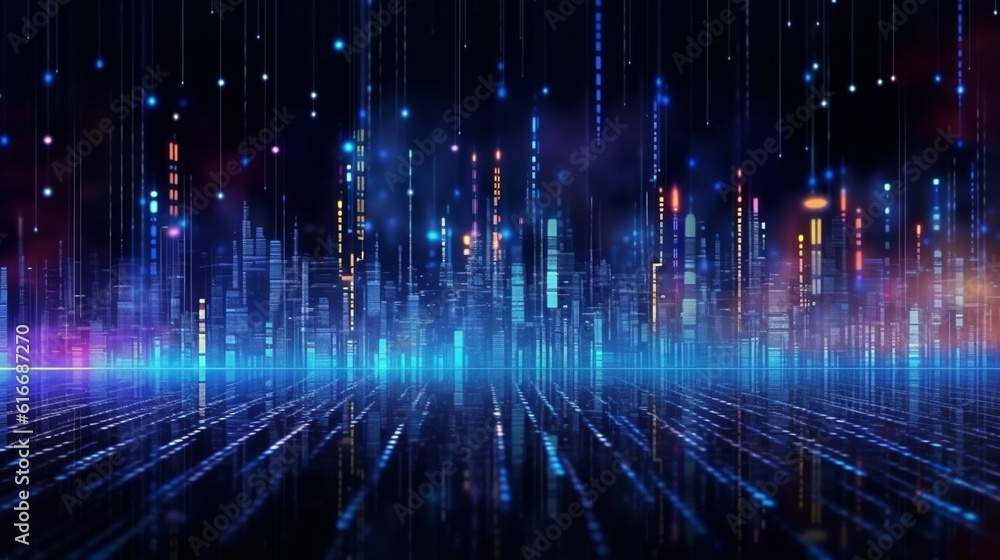 abstract digital ai future technology , hitech background, minimal design concept, generative ai abstract digital ai future technology , hitech background, minimal design concept, generative ai
